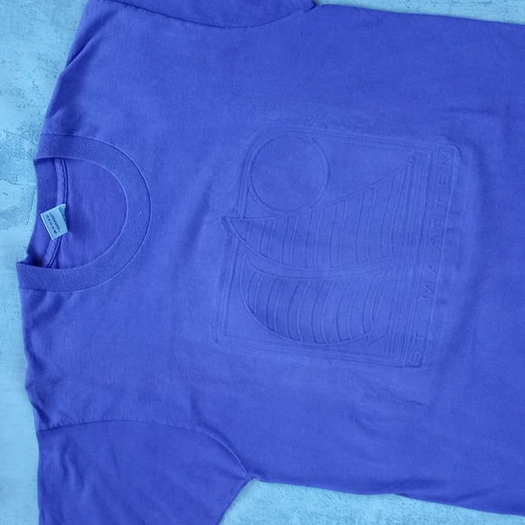 VINTAGE 90s St.Martens Sun & Sails Pressed Single Stitch T-Shirt - Picture 1 of 6